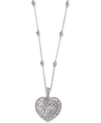 diamond stone necklace set