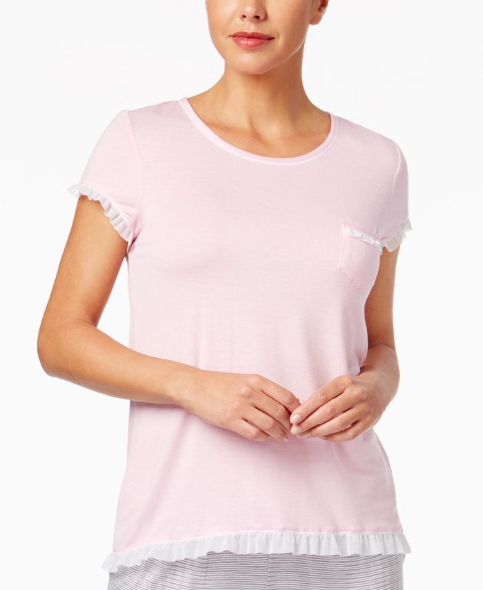 Layla Sweet Things Ruffled Pajama Top Macy s