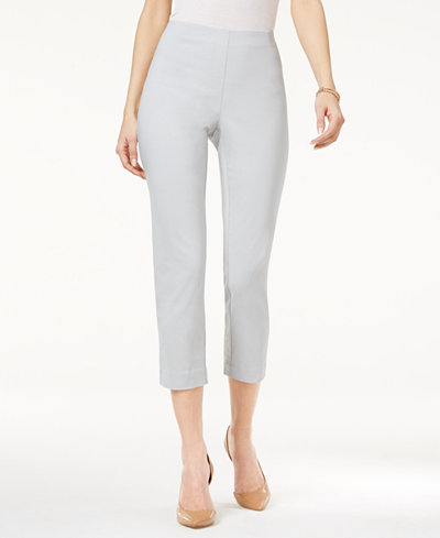 Style & Co Petite Pull-On Capri Pants, Only at Macy's - Pants & Capris ...