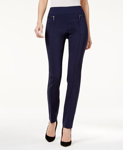 Style & Co Pull-On Skinny Pants, Created for Macy's - Pants - Women ...