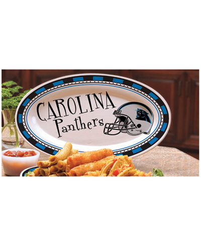 Memory Company Carolina Panthers Ceramic Platter