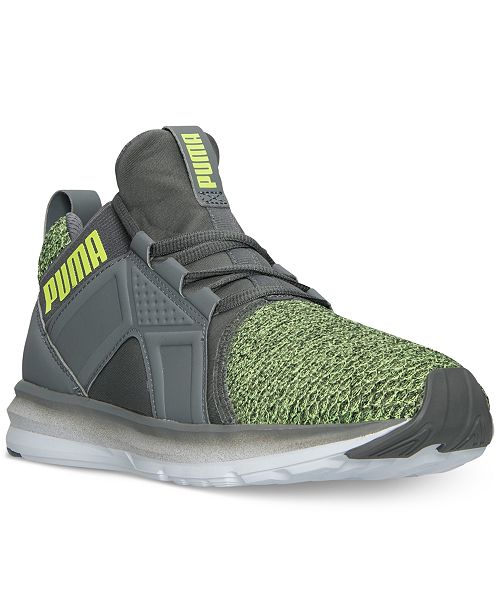 Puma Men S Enzo Knit Casual Sneakers From Finish Line Reviews