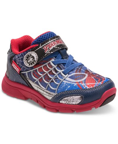 Stride Rite Spider-Man Spidey Senses Light-Up Sneakers, Toddler & Little Boys (4.5-3)