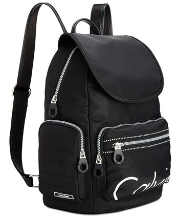 Calvin klein shop nylon signature backpack