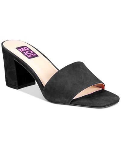Mojo Moxy Ceci Block-Heel Mules