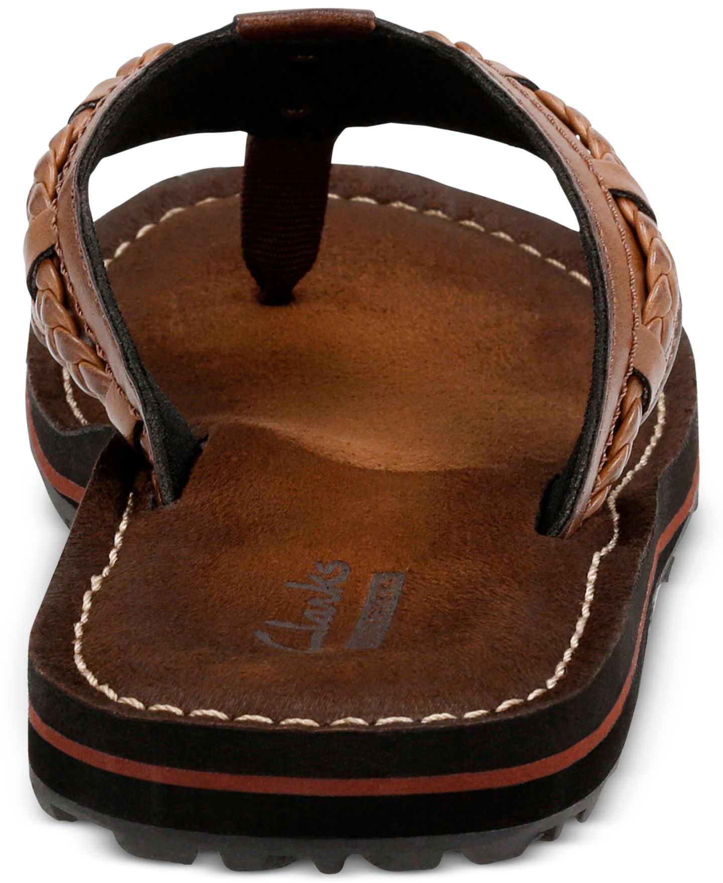 Женские сандалии Clarks Fenner Nerice Flip-Flops, цвет: Медовый — фото 3