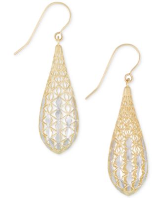 Earrings openwork water drops cheapest