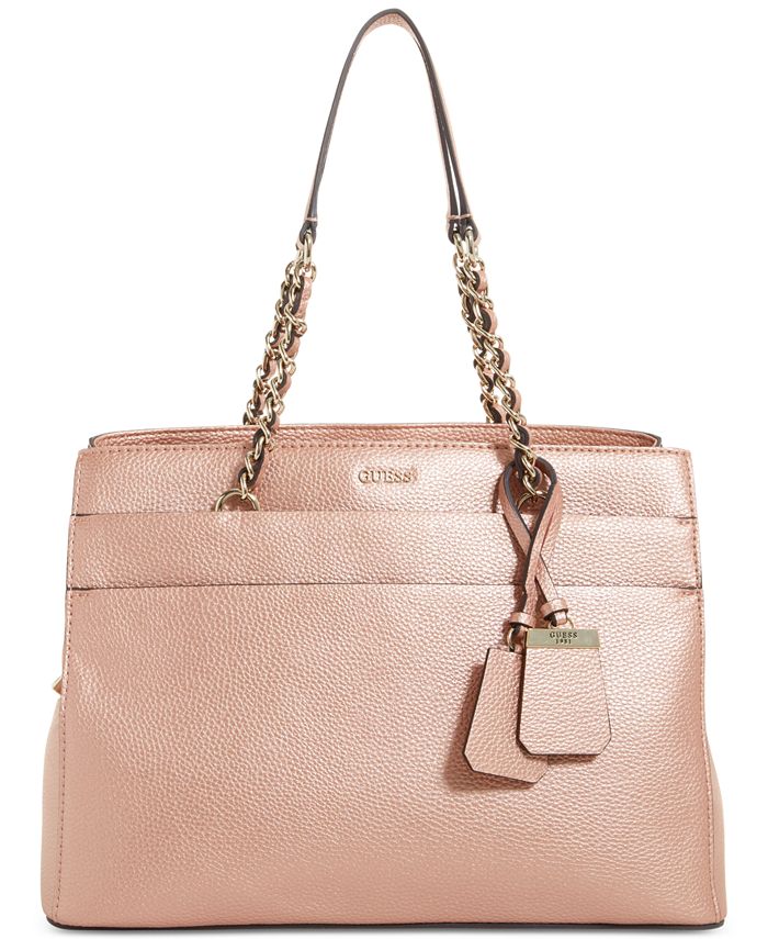 Guess chain girlfriend satchel hotsell