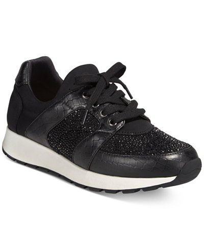 INC International Concepts Pakiss Embellished Sneakers, Only at Macy's