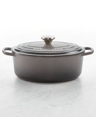 5-Qt. Signature Enameled Cast Iron Oval Dutch Oven