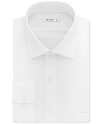 macys mens white dress shirt