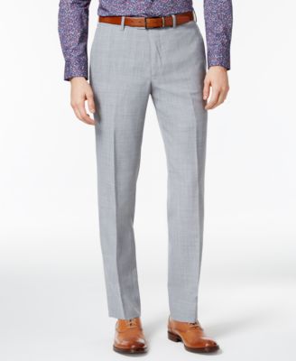Bar III - Men's Light Gray Slim Fit Pants
