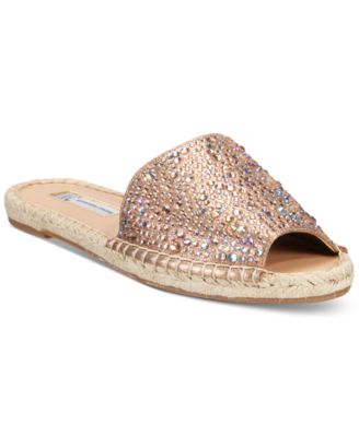 INC International Concepts - Women's Ilata Embellished Espadrille Flat Sandals