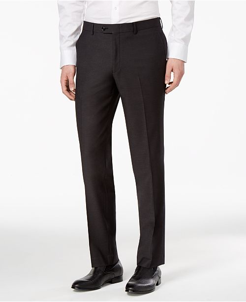 Bar Iii Men S Slim Fit Stretch Wrinkle Resistant Dress Pants