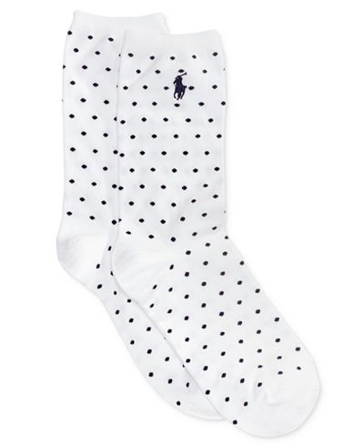 Polo Ralph Lauren Women's Pin-Dot Trouser Socks