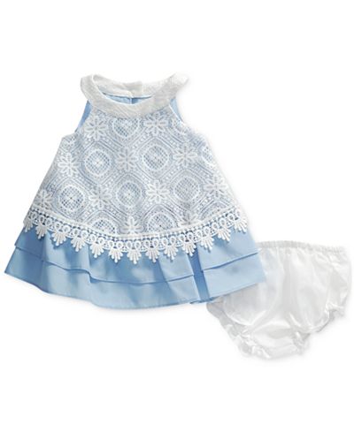Sweet Heart Rose Lace Trapeze Dress, Baby Girls (0-24 months)