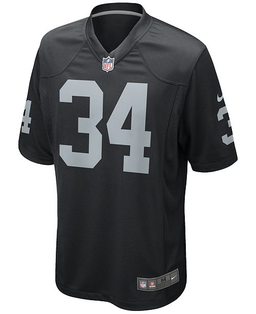 Nike Men S Bo Jackson Oakland Raiders Retired Game Jersey