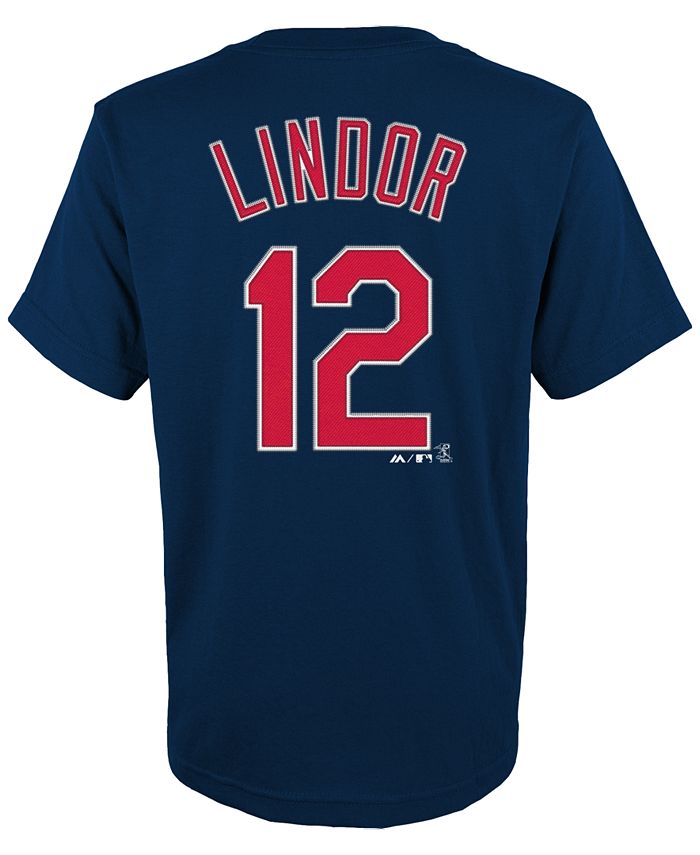 Majestic Francisco Lindor Cleveland Indians Player Replica CB Jersey, Big  Boys (8-20) - Macy's