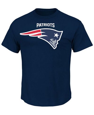 Profile Men's New England Patriots Basic Logo Performance Big & Tall T-Shirt