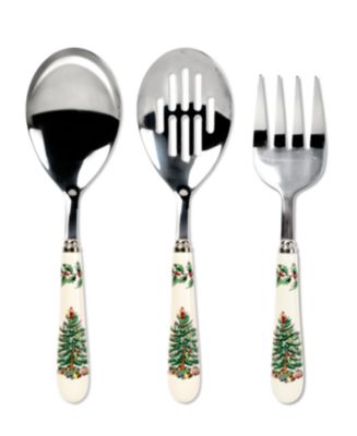 Spode Christmas Tree 3 Piece Serving Set - Macy's