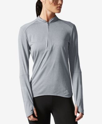 adidas - ClimaLite Half-Zip M&eacute;lange Running Top