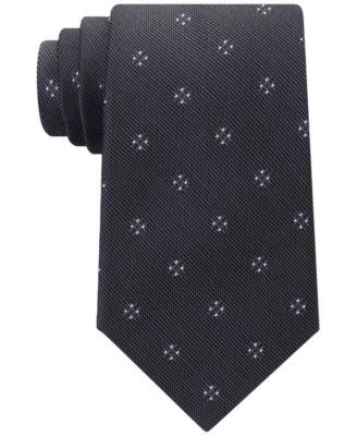 Michael Kors Men's Luxuriant Neat Tie Blue Size Regular