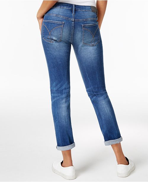 calvin klein jeans women's slim boyfriend jean