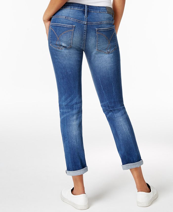Calvin Klein Jeans Slim-Leg Boyfriend Jeans & Reviews - Jeans - Women ...