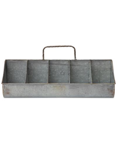 Tin Organizer with 10 Compartments
