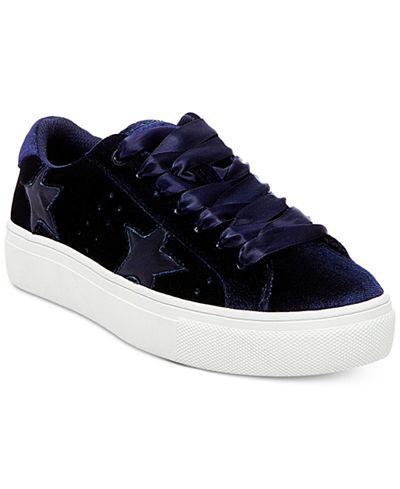 Madden Girl Starstruck Lace-Up Sneakers