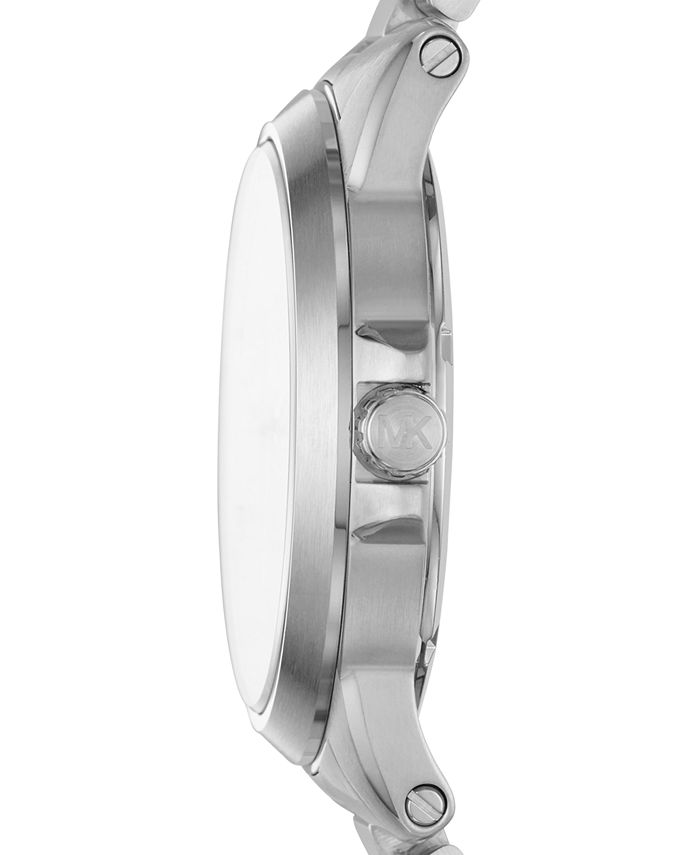 Michael Kors Men's Chronograph Brecken Stainless Steel Bracelet Watch ...