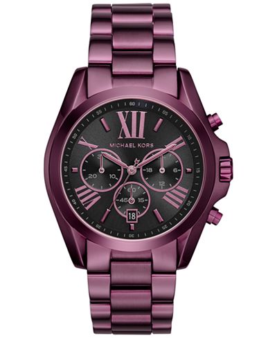 michael kors bradshaw smartwatch plum