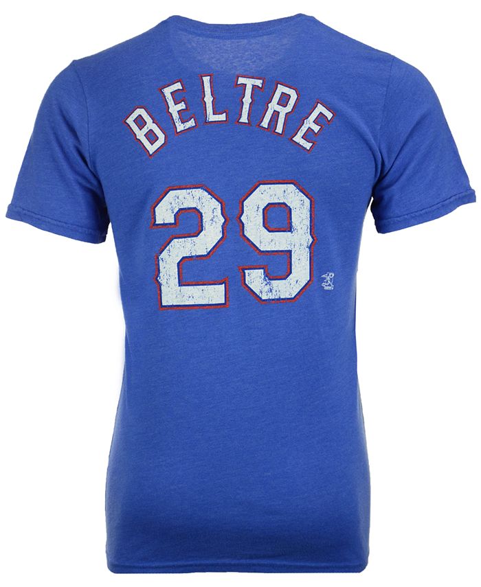 Majestic Men's Adrian Beltre Texas Rangers Tri-Blend Player T-Shirt - Macy's