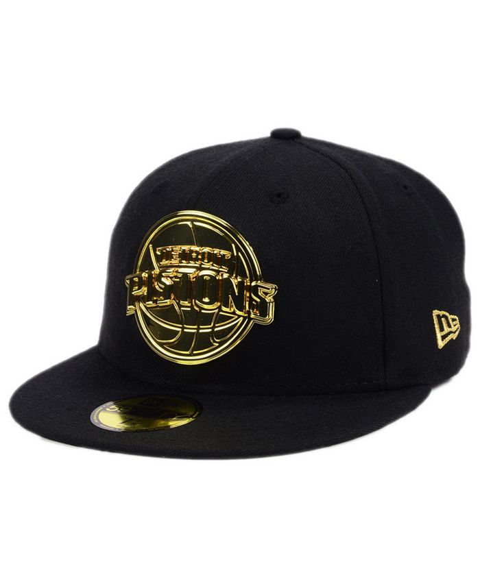 New Era Detroit Pistons Current O'Gold 59FIFTY Cap - Macy's