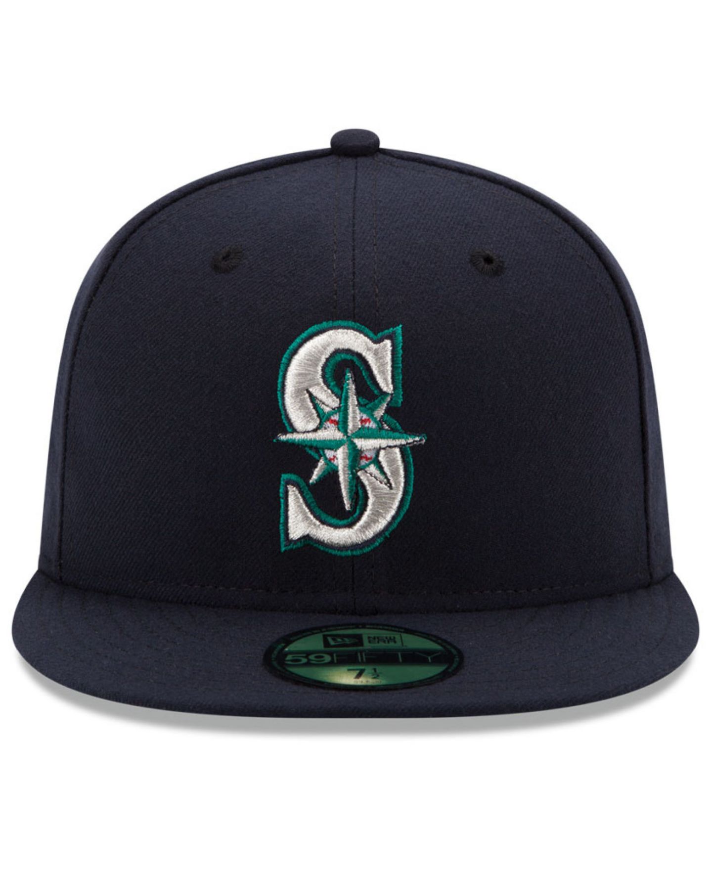 Мужская кепка New Era Seattle Mariners Authentic Collection 59FIFTY — фото 2