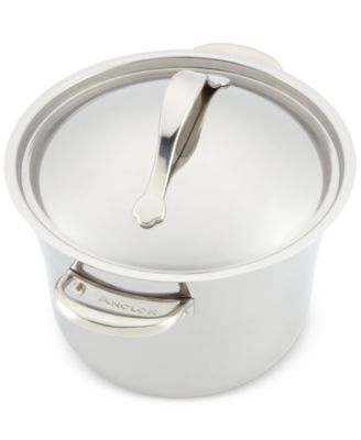 Nouvelle Copper Stainless Steel 6.5-Qt. Stockpot with Lid