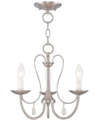 Mirabella 3- Light Metal Chandelier
