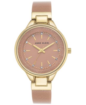 anne klein women's resin bracelet dress watch