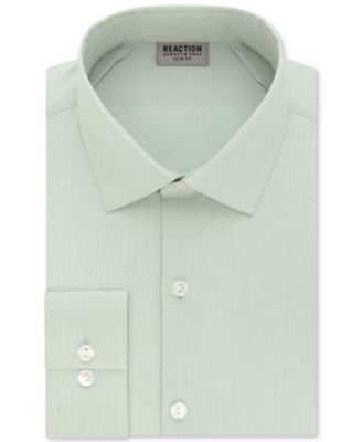 Kenneth Cole Reaction - Slim-Fit Techni-Cole Flex Collar Solid Dress Shirt