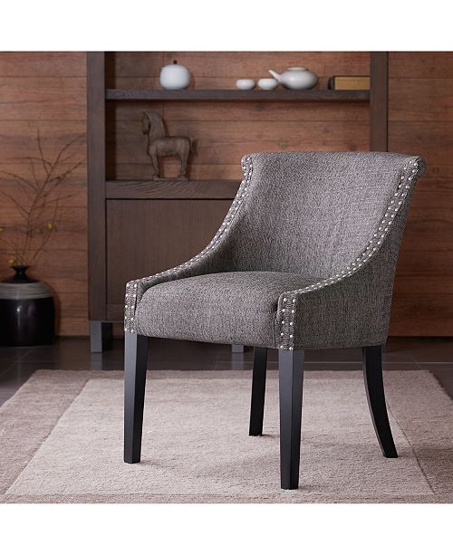 carriage & co. Krista Fabric Accent Chair, Quick Ship Furniture Macy's