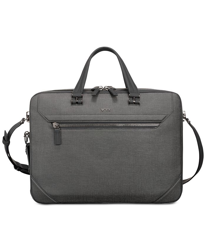 Tumi Men's Collins Coated Canvas Briefcase Macy's