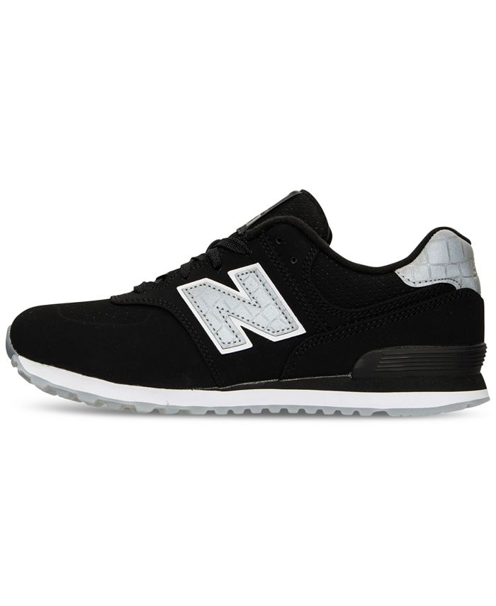 New Balance Big Boys' 574 Lux Reptile Casual Sneakers from Finish Line ...