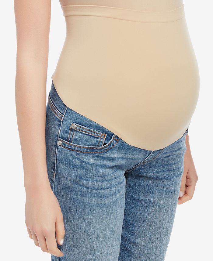 Motherhood Maternity Cuffed Bermuda Denim Shorts Macy's