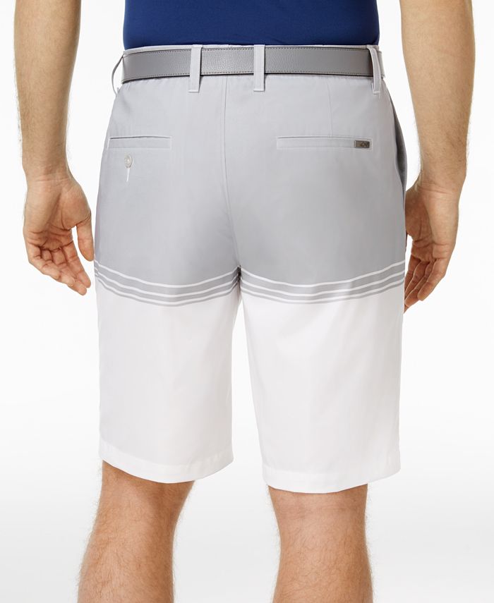 Greg Norman Men's Colorblocked Stretch Shorts, Created for Macy's - Macy's
