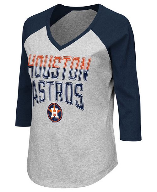 G Iii Sports Women S Houston Astros Start Up Raglan T Shirt