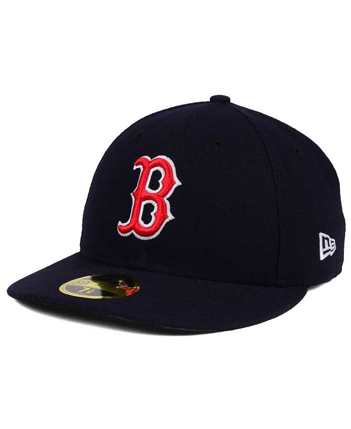 New Era Boston Red Sox Low Profile AC Performance 59FIFTY Fitted Cap ...