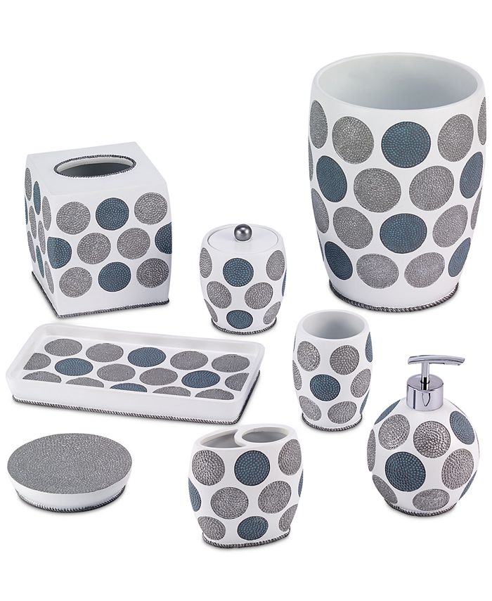 Avanti Dotted Circle Bath Accessories Collection Macy's