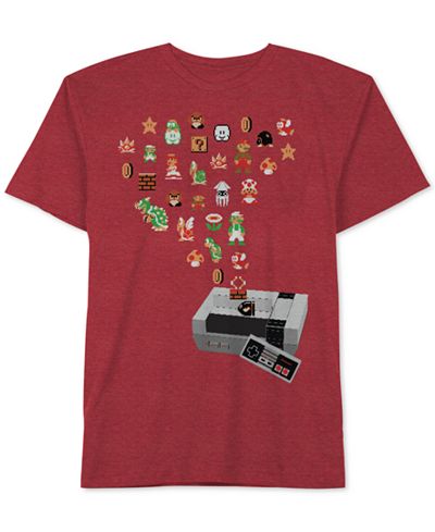 Nintendo Graphic-Print T-Shirt, Big Boys (8-20)