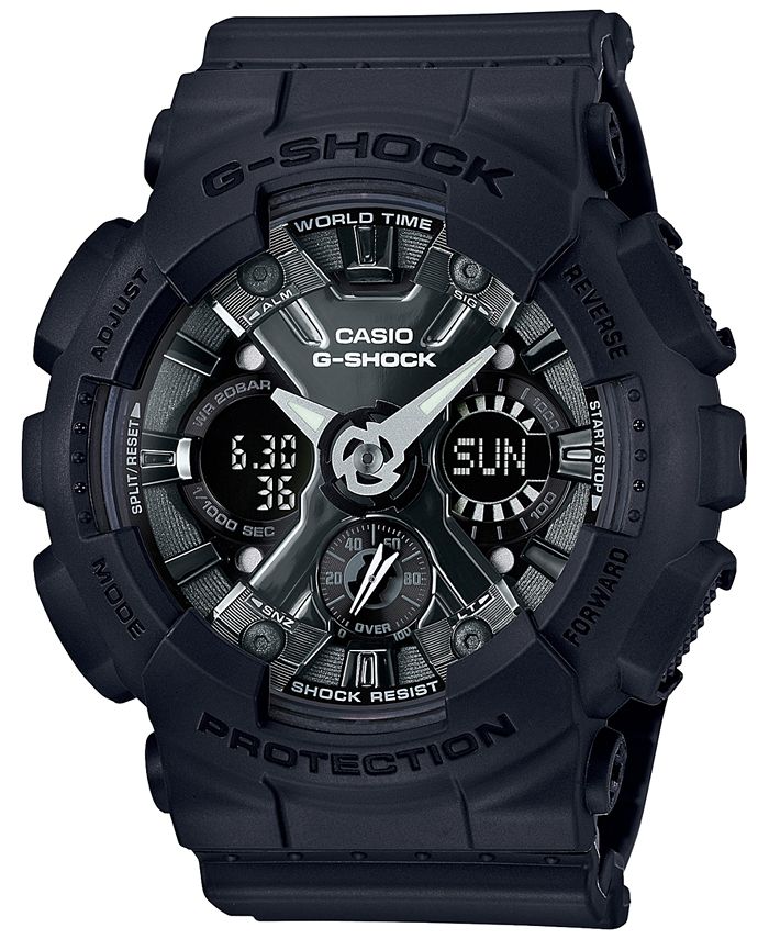 G Shock Women s Analog Digital Black Resin Strap Watch 46mm