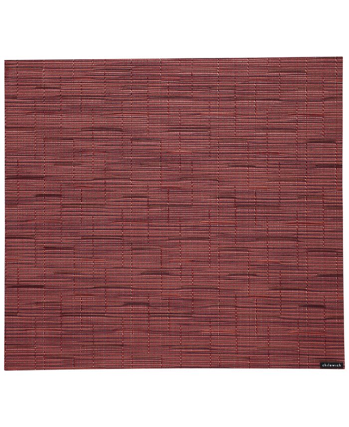 Chilewich - Bamboo Woven Vinyl Placemat Squared 14x13"